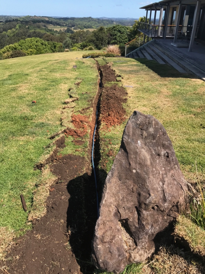 Irrigation before popup